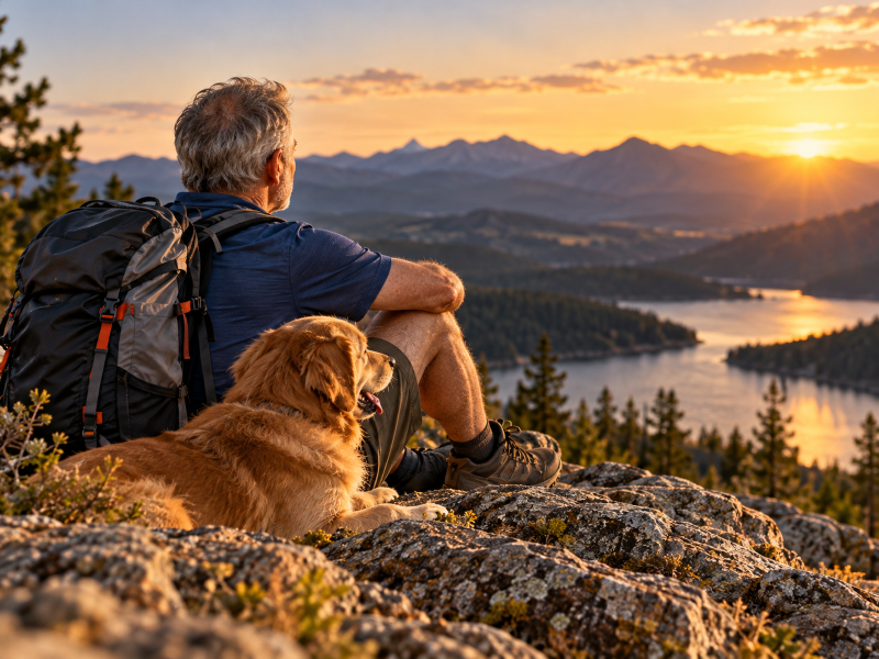 Golden Sunset Adventure Overlook creatine after 50